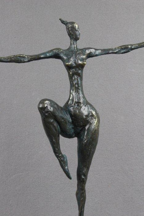 sculptuur, Milo - Female Figure - 52 cm - Gepatineerd brons, Antiek en Kunst, Curiosa en Brocante