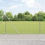 vidaXL Veldomheining 1,6x25 m gegalvaniseerd staal, Verzenden, Nieuw