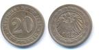 20 Pfennig 1890 A Kaiserreich: Kleinmunten koper-nikkel, Verzenden