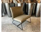 Veiling - Fauteuil Casper - Design - Lounge - Stof - Groen -, Nieuw