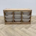 Tweedehands Schoolkast vv 9 bakken, (hxbxd) 52x93x43 cm,, Huis en Inrichting, Kasten | Overige, Ophalen of Verzenden, Gebruikt