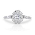 Ring - 18 karaat Witgoud -  1.41ct. tw. Diamant