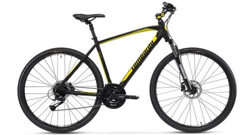 Lombardo Amantea 200 - Fiets - Mannen - Zwart;Geel - H46,, Fietsen en Brommers, Fietsen | Heren | Herenfietsen, Nieuw, Verzenden
