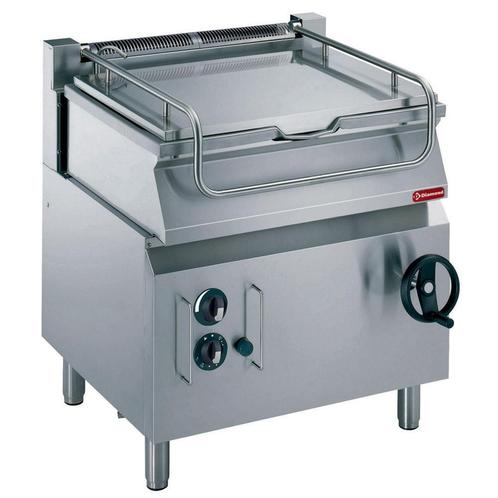 Kantelbare kookketel 60 liter op gas, kuip in R.V.S., op kas, Zakelijke goederen, Horeca | Keukenapparatuur, Verzenden