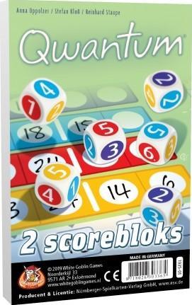 Qwantum Bloks (Extra Scorebloks) | White Goblin Games -, Hobby en Vrije tijd, Gezelschapsspellen | Bordspellen, Nieuw, Verzenden