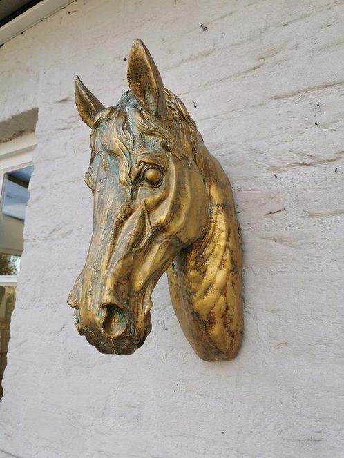 Beeldje - Horse head - Composiet, Antiek en Kunst, Kunst | Designobjecten