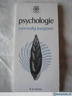 Psychologie eenvoudig toegepast 9789020205619 R.W. Wilde, Gelezen, R.W. Wilde, Verzenden