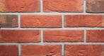 art 6945 DIKFORMAAT handvorm rood nuance gevelstenen, Doe-het-zelf en Verbouw, Metselstenen, Nieuw, Bakstenen