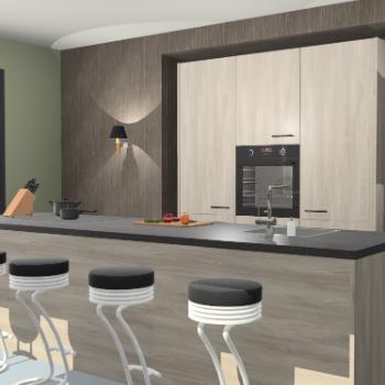 Olm keuken Amsterdam 19474, Huis en Inrichting, Keuken | Complete keukens, Verzenden