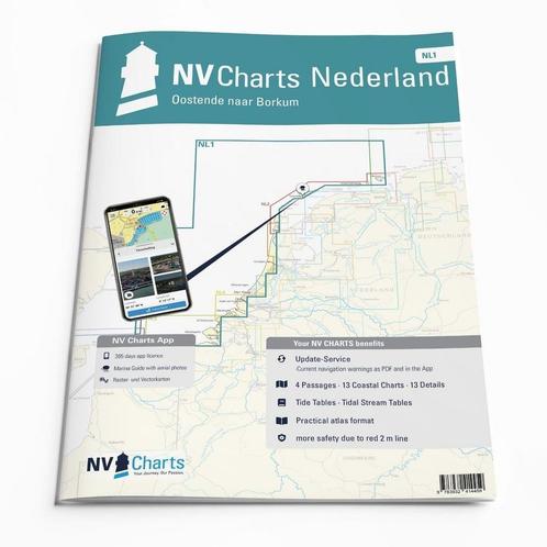 NV. Atlas NL1 Noordzee, Watersport en Boten, Navigatiemiddelen en Scheepselektronica, Ophalen of Verzenden