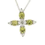 Pasquale Bruni - Halsketting - 18 karaat Witgoud - 0.27ct., Sieraden, Tassen en Uiterlijk, Kettingen, Nieuw