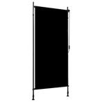 vidaXL Rolgordijn voor buiten 100x270 cm antraciet, Tuin en Terras, Zonneschermen, Verzenden, Nieuw