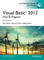 Visual Basic 2012 How to Program  International Edition, Verzenden, Nieuw