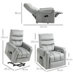 TRUUSK Sta-op Hulp Relaxstoel Elektrische Massagestoel TV-st, Huis en Inrichting, Fauteuils, Verzenden, Nieuw