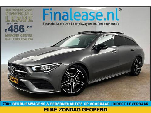 Mercedes-Benz CLA-Klasse 180 AMG Marge LED Pano AUT €486pm, Auto's, Mercedes-Benz, Lease, Automaat, Stationwagon, Benzine, Zilver of Grijs