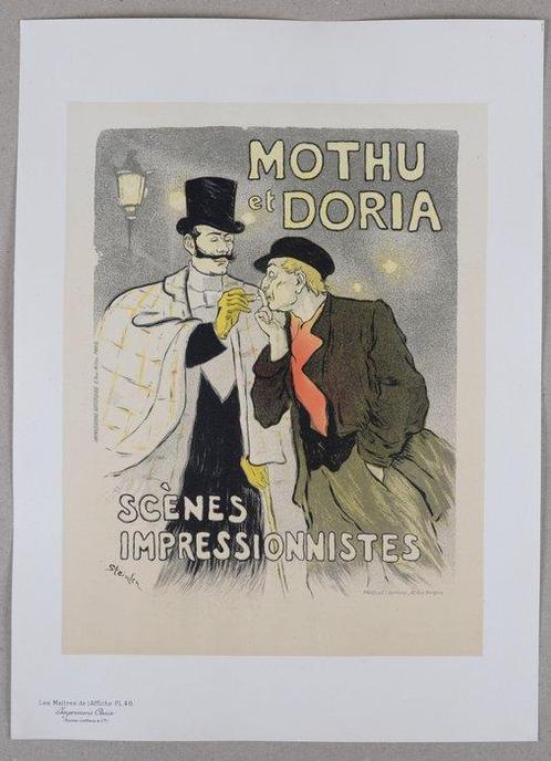 T. A. Steinlen (1859-1923) - Les Maîtres de lAffiche :, Antiek en Kunst, Kunst | Designobjecten