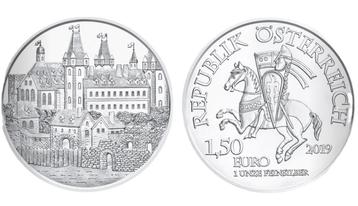 Oostenrijk 1.5 euro 2019 Wenen Neustadt - zilver