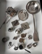 Miniatuur figuur - Lot divers miniatuur en antiek zilver -, Antiek en Kunst