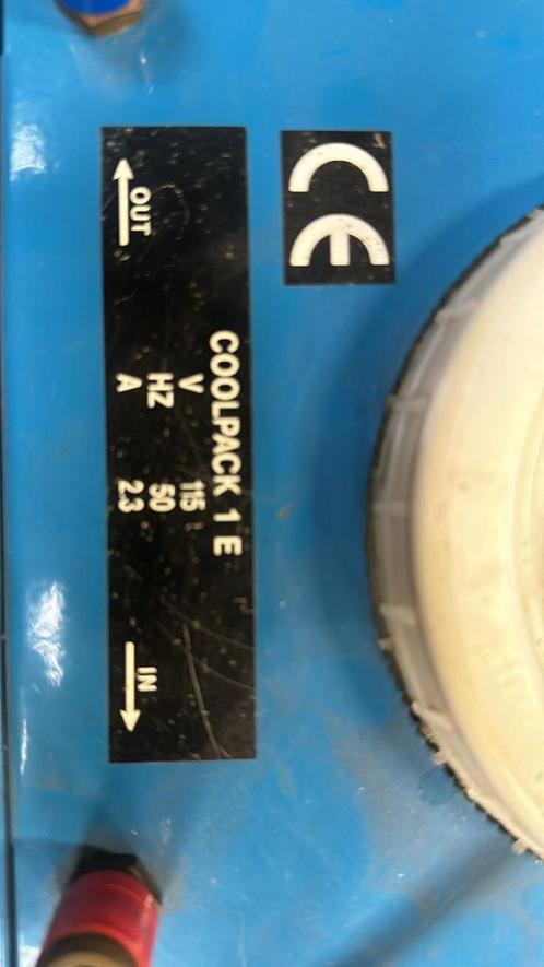 Miller 1E waterkoeler voor lasapparaat – 115V, Doe-het-zelf en Verbouw, Gereedschap | Lasapparaten, Gebruikt, Overige typen, Ophalen