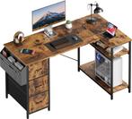 Bureau - Computertafel - Computerbureau - 120x78 cm - Bruin, Huis en Inrichting, Verzenden, Zo goed als nieuw