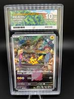 Pokémon - 1 Graded card - Pikachu AR - 173/165 - Perfect 10, Nieuw