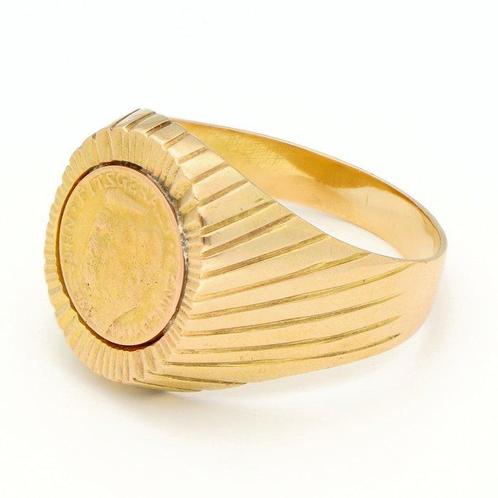Ring - 18 karaat Geel goud, Sieraden, Tassen en Uiterlijk, Ringen
