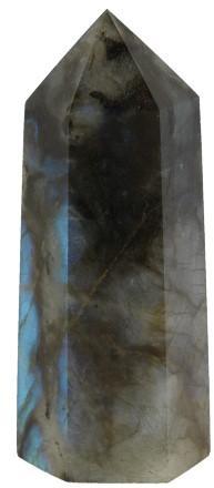 Edelsteen Obelisk Punt Labradoriet 70 - 80 mm, Sieraden, Tassen en Uiterlijk, Edelstenen, Nieuw, Verzenden