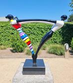 Beeldje - Pop art couple - dancing couple - Glasvezel, steen