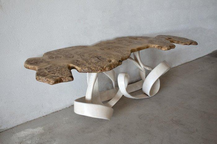 Tom Heywood - Bijzettafel - Eik, Ash, Antiek en Kunst, Kunst | Designobjecten