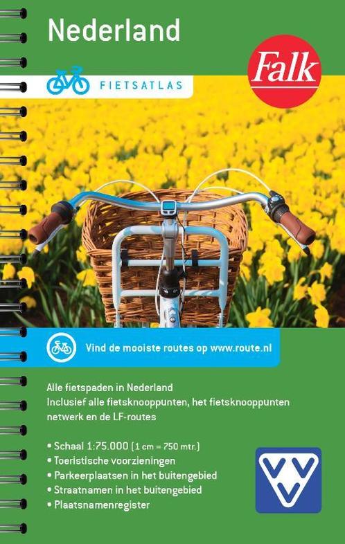 Fietsatlas Nederland / VVV Fietsatlas 9789028703513 Falk, Boeken, Reisgidsen, Zo goed als nieuw, Verzenden