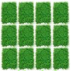 Set van 12 Kunsthaag Panelen – Buxus Groene Wandpanelen, Verzenden