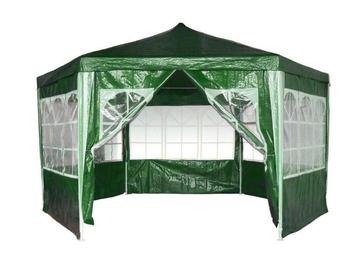 Party tent - 400 cm diameter - 200-250 cm hoog - rits ingang beschikbaar voor biedingen