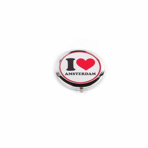 Spiegeldoos I love Amsterdam, Kleding | Heren, Schoenen, Nieuw, Ophalen of Verzenden
