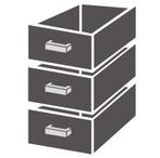 Ladenblok 3 Lades Tbv Tafel 700, Witgoed en Apparatuur, Ophalen of Verzenden, Nieuw