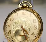 Elgin - 10K Rolled Gold Plate - Mechanical Pocket Watch -, Sieraden, Tassen en Uiterlijk, Horloges | Heren, Nieuw