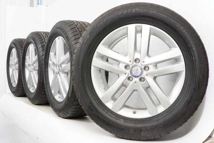 Mercedes GL X166 19 inch velgen + Zomerbanden Dunlop NIEUW O, Auto-onderdelen, Banden en Velgen, Velg(en), Gebruikt, 19 inch, Zomerbanden