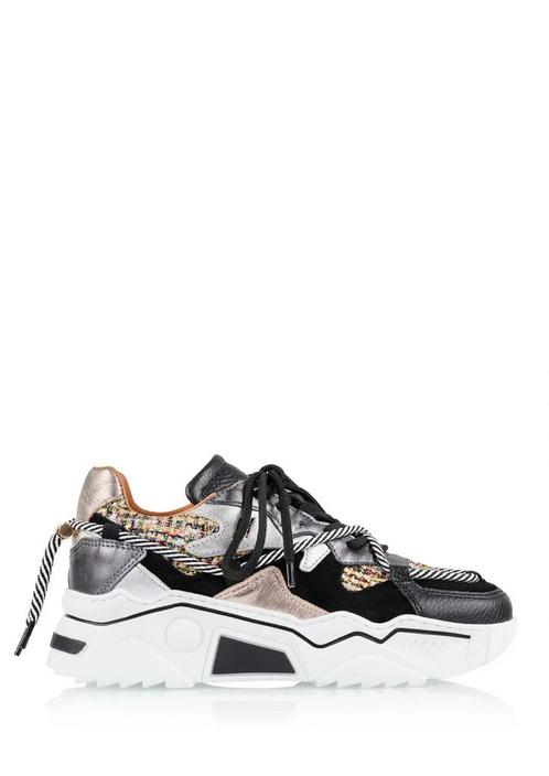 -30% DWRS Label  DWRS Label Jupiter leer combi j5554c-56 bla, Kleding | Dames, Schoenen, Zwart, Nieuw, Verzenden