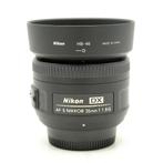 Nikon 35mm F1.8G DX AF-S Nikkor Objectief (Occasion), Groothoeklens, Ophalen of Verzenden, Zo goed als nieuw