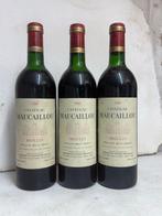 1986 Château Maucaillou Moulis - Bordeaux - 3 Flessen (0.75, Verzamelen, Nieuw