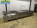 RVS Electrolux Baklijn Dubbele friteuse Doorkookplaat Bain, Zakelijke goederen, Ophalen of Verzenden, Gebruikt