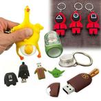 sleutelhanger en usb stick van squid game, star wars, yoda, Nieuw, Mammoetspeelgoed.nl, 32 GB, Verzenden