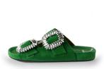 Toral Slippers in maat 38 Groen | 10% extra korting, Kleding | Dames, Schoenen, Slippers, Verzenden, Zo goed als nieuw, Toral