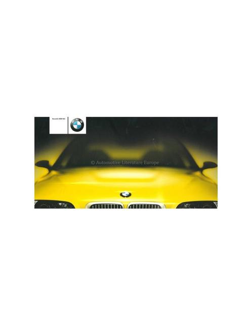 2000 BMW M3 BROCHURE FRANS, Boeken, Auto's | Folders en Tijdschriften, BMW