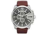 Diesel Chief DZ4290 Herenhorloge 51 mm - Bruin, Verzenden, Zo goed als nieuw