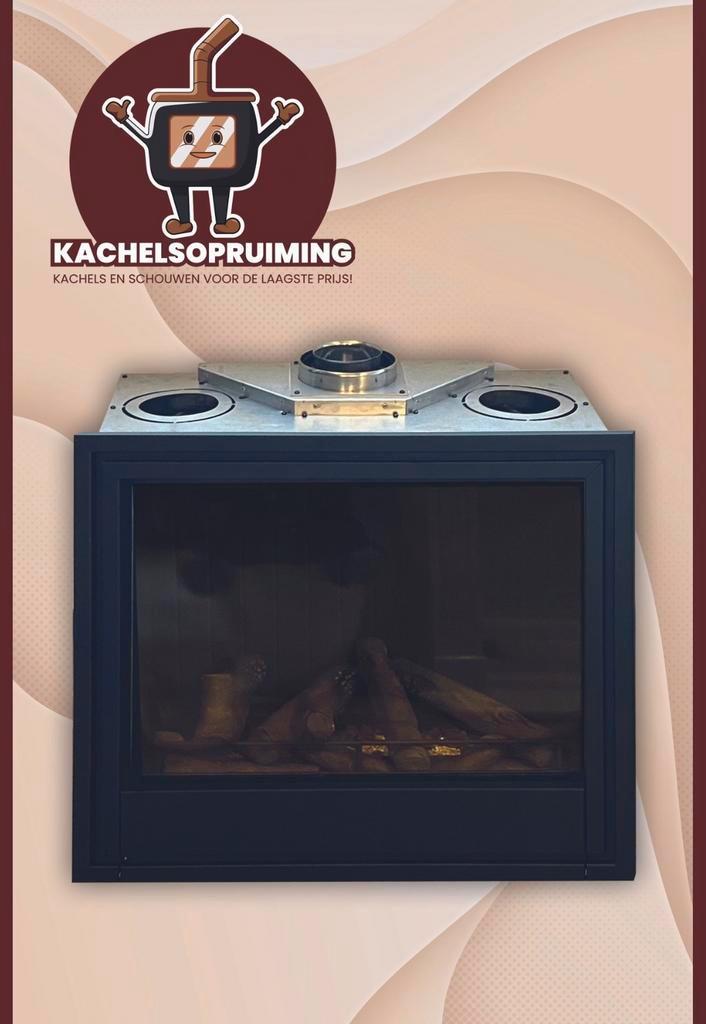 Kachelsopruiming.nl |  VERSO Basic Inbouw Gashaard, Huis en Inrichting, Kachels, Gaskachel, Gas, Nieuw, Inbouw, Ophalen of Verzenden