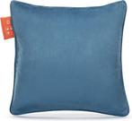 2dekans | Home&Comfort - Verwarmd Kussen Draadloos - Fluweel, Ophalen of Verzenden, Zo goed als nieuw, Blauw