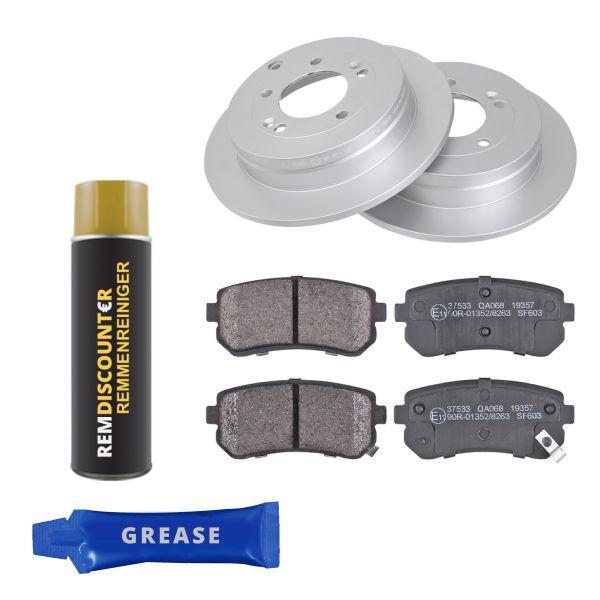 Voordeelset Remschijven + Remblokken HYUNDAI ix35 Fuel Cell, Auto-onderdelen, Klein materiaal, Nieuw, Verzenden