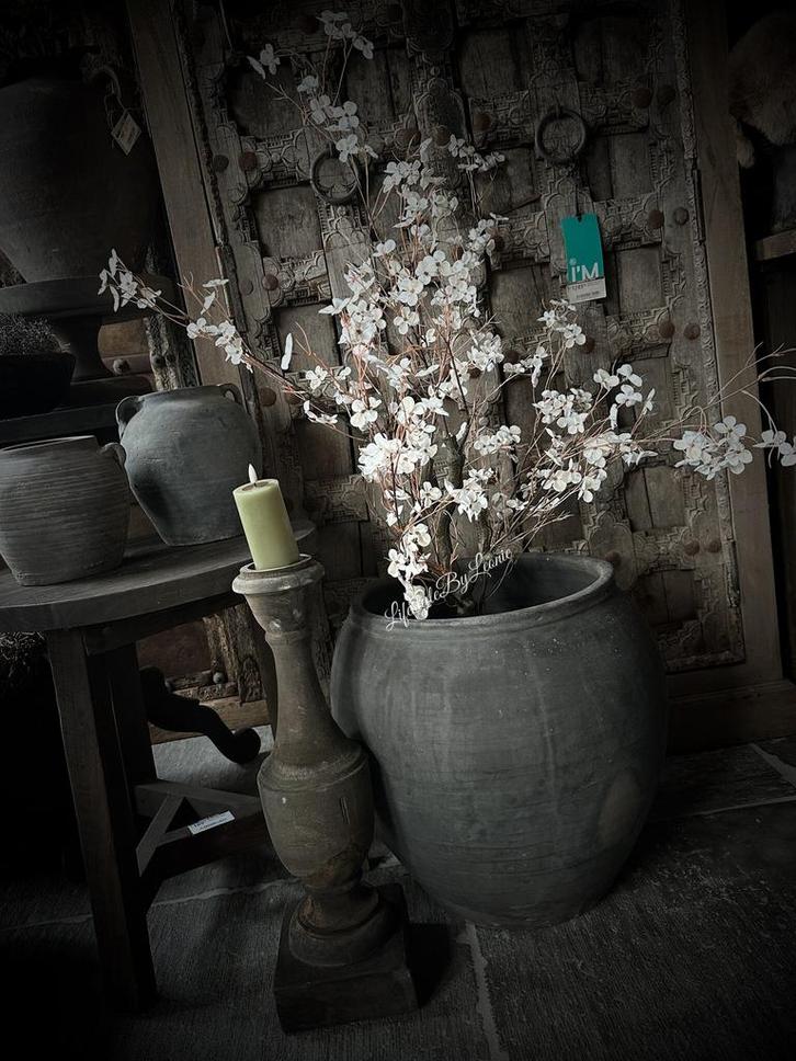 Kunstplant Pyrus wit in pot 110 cm, Huis en Inrichting, Woonaccessoires | Kunstplanten en Kunstbloemen, Nieuw, Ophalen of Verzenden