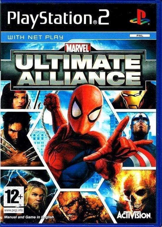 Marvel Ultimate Alliance (PS2 Games), Spelcomputers en Games, Games | Sony PlayStation 2, Zo goed als nieuw, Ophalen of Verzenden