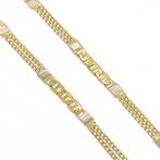 Halsketting - 18 karaat Geel goud, Witgoud, Sieraden, Tassen en Uiterlijk, Antieke sieraden